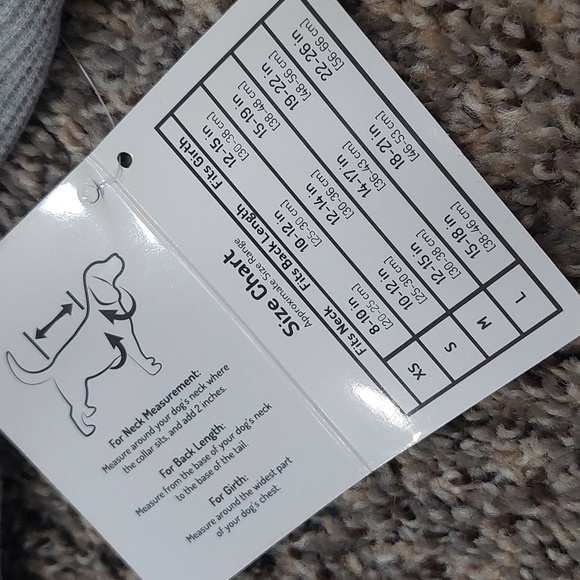 NWT Funny Size Large Dog Pajamas Two Outfits Red And Gray - Picture 9 of 10